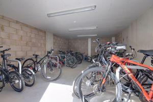 Communal Bike Store- click for photo gallery